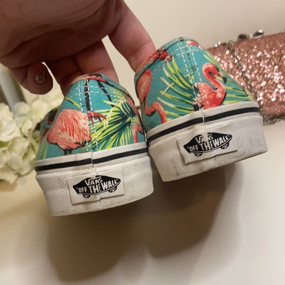 Rare Van Doren Tropical Flamingo Authentic Vans - Gem